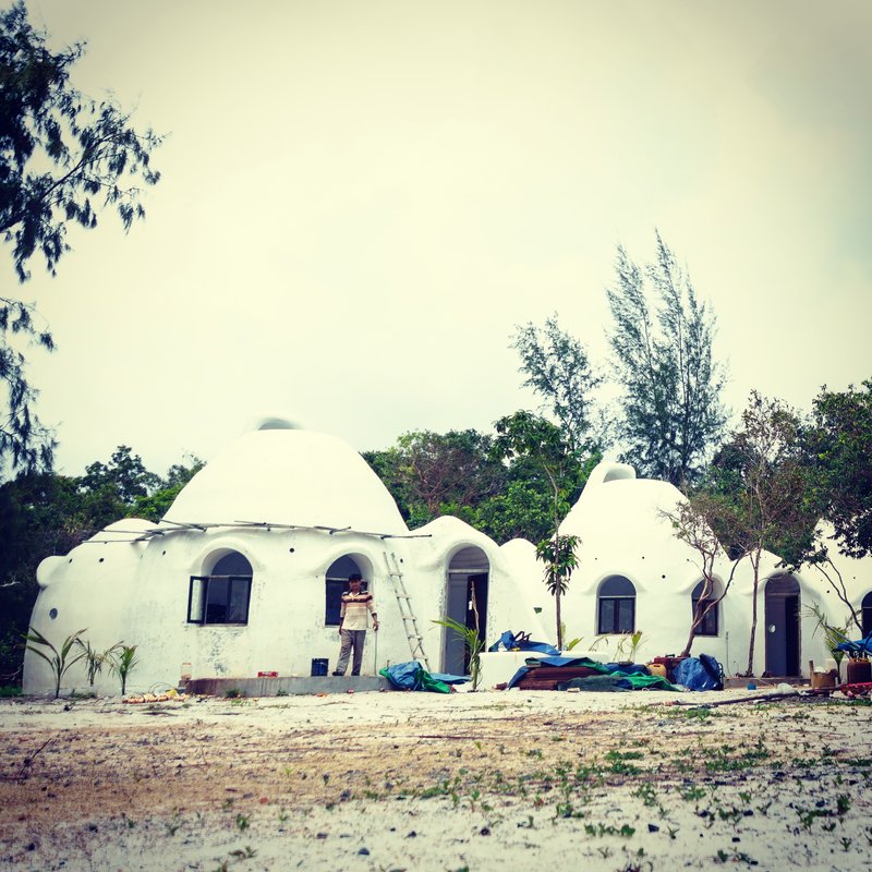 Smurf resort in Koh Rong Samloem