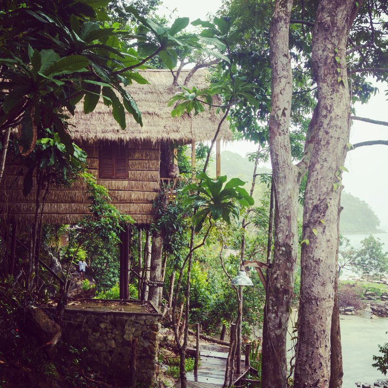 Living close to the jungle in Koh Rong Samloem